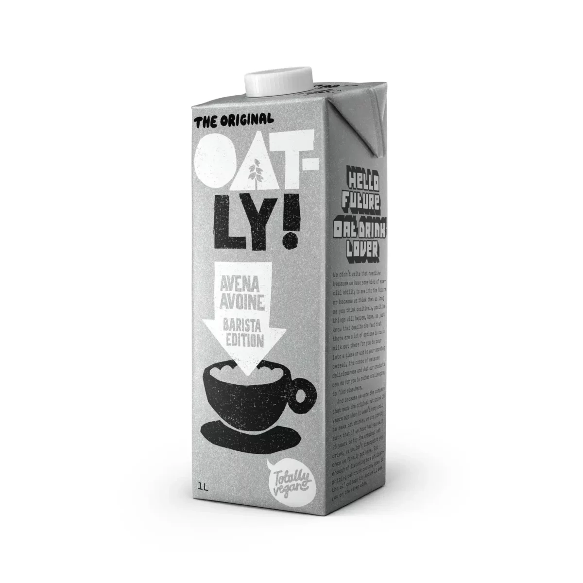 OATLY | Boisson Avoine Édition Barista 1L (Vegan)