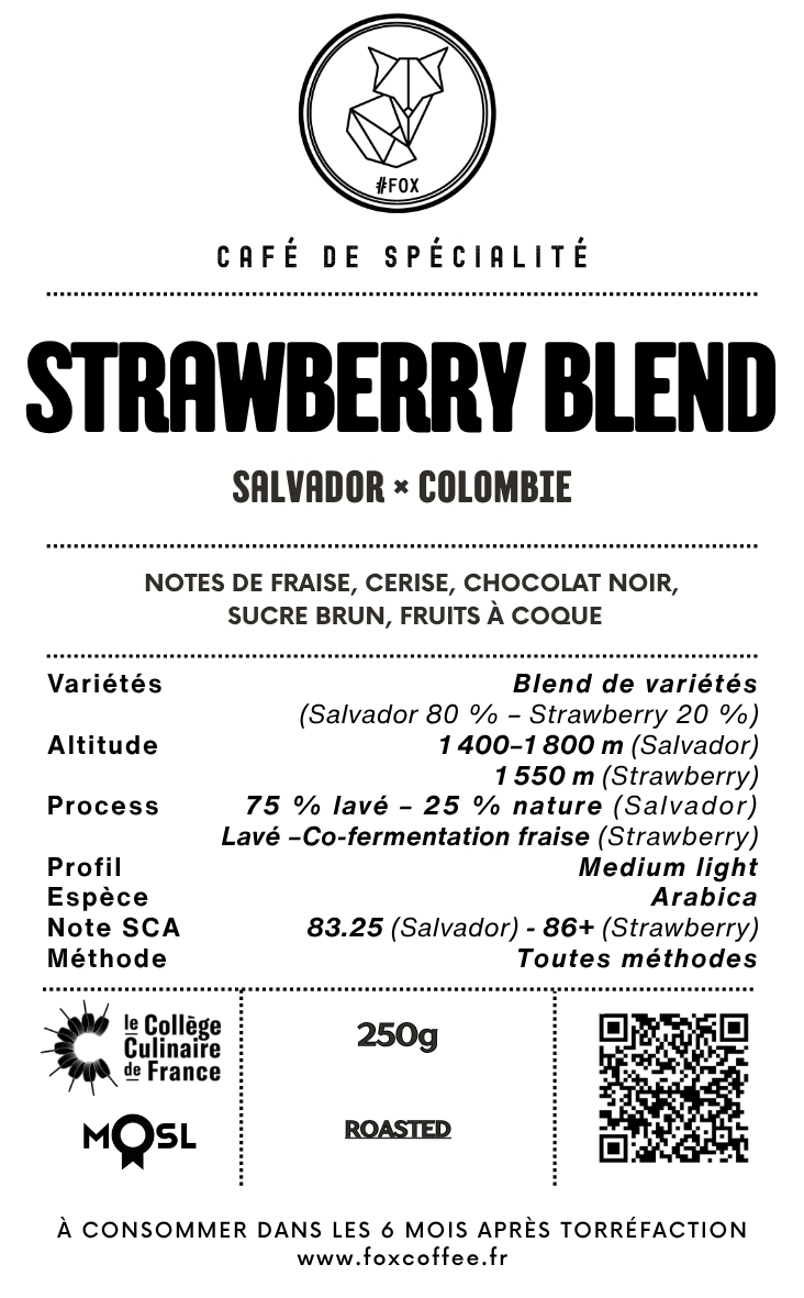 SALVADOR × COLOMBIE | Strawberry Blend – Image 2